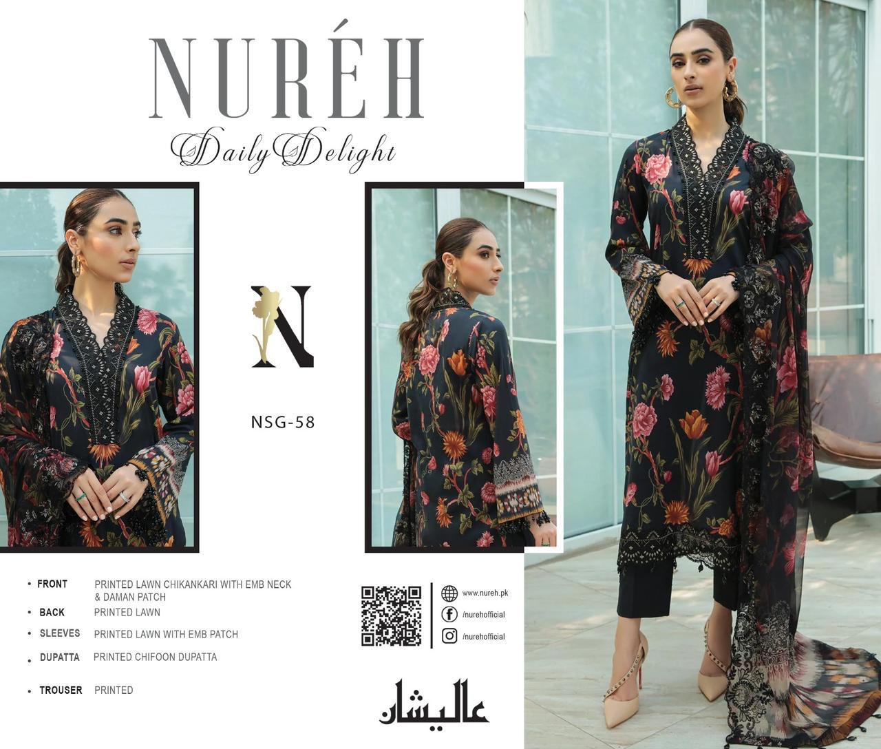 Nureh  Latest Suit Collection by Juneberry N1