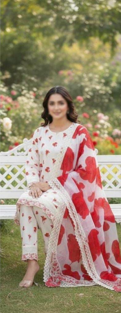 Iznik Classic Lawn Suit for Women – Premium Fabric Quality I8
