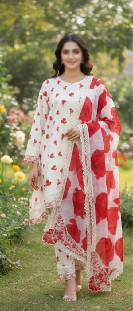 Iznik Classic Lawn Suit for Women – Premium Fabric Quality I8